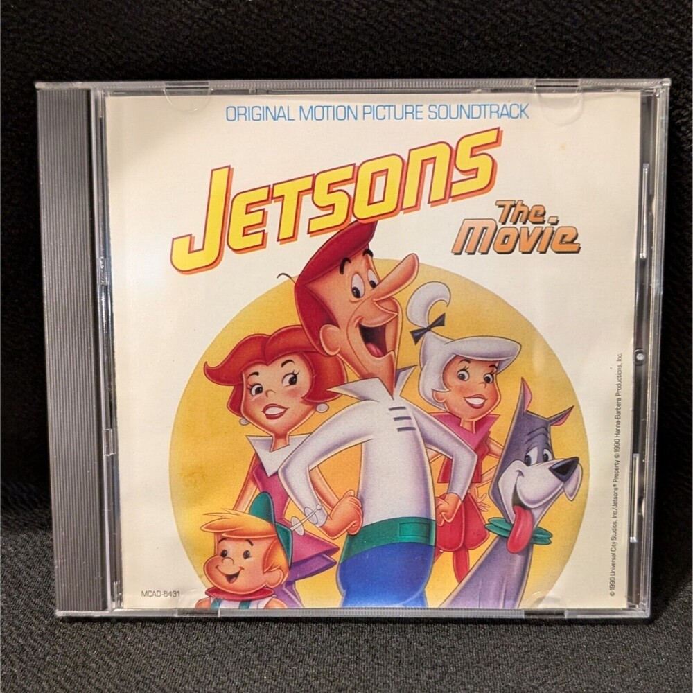 Jetsons The Movie 1990 Original Motion Picture Soundtrack CD Hanna Barbara OOP